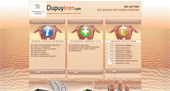 Desktop Screenshot of dupuytren.com