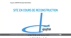 Desktop Screenshot of dupuytren.fr